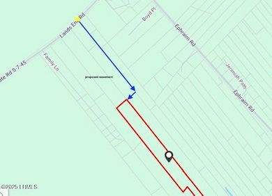 proposed easement