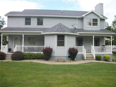 FULL VIEW OF REAR OF HOME
