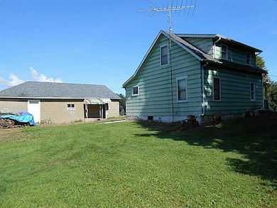 Exterior Back. View showing the side rear and the 