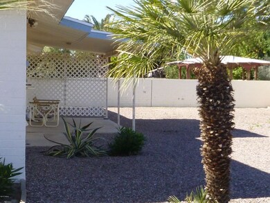 Quiet, restful patio