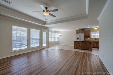Open LR, Kitchen, Dining area