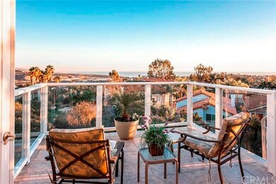 Private balcony off of master bedroom with amazing