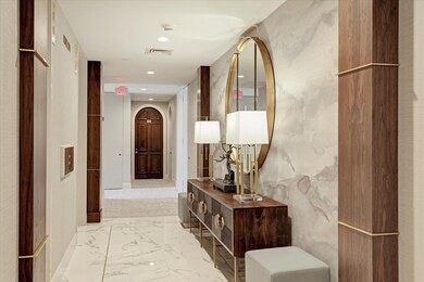 Exit to the right when you get off the elevator on