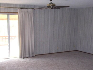 View of Living Room w/ Ceiling Fan