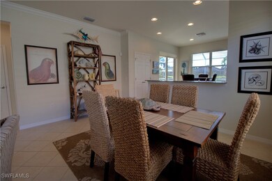 dining area looking towards the kitchen