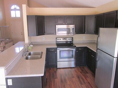 Kitchen and refinished cabinets