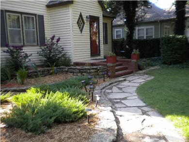 Walkway to front porch