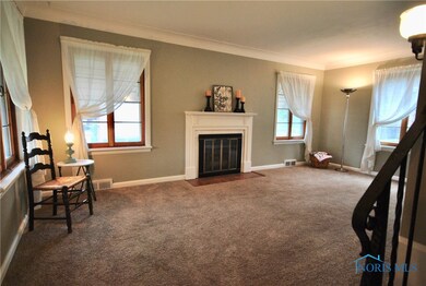 Full View of living room from stairway