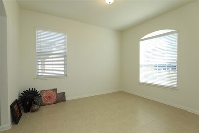 Another view of the private dining are with abundance of natural light.