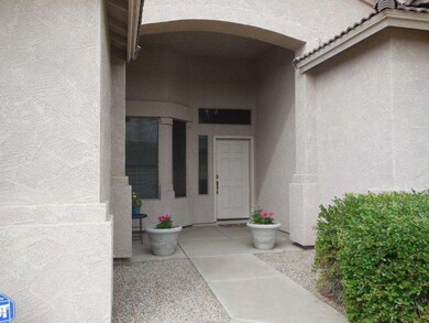 Approach to front door