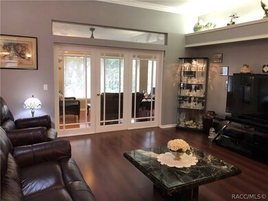 Great Room to Sunroom/Porch--Beveled Glass French