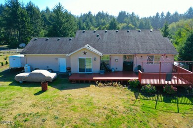 Back of house and yard