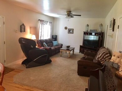 Large open living room