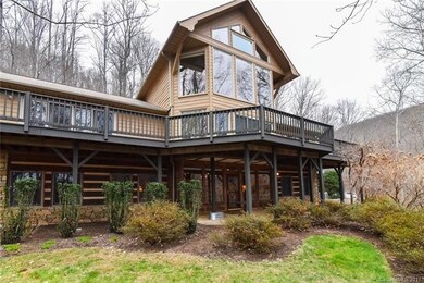 Rear view of home