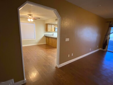 Transition to dining area