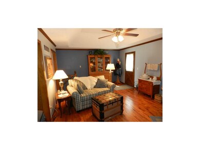 Great room opens to large deck & gazabo