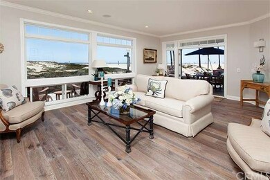 Sit down ocean and Newport Pier views from the liv