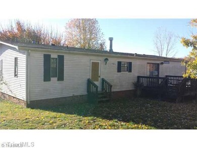 Exterior Front. Back of property