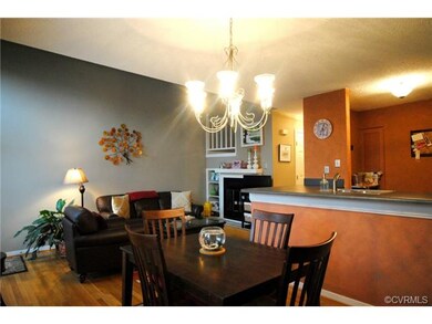 Nice open floor plan on the first floor.
