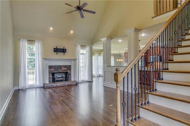great room is....great.  Open to kitchen, a must have for today's lifestyles