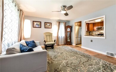 Welcome guests into light and bright living room w