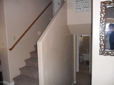 View from Foyer to Up and Down Stairs
