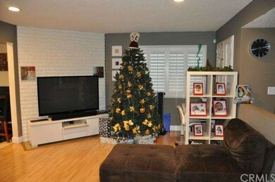 Family room with fireplace