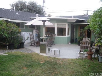 Back yard patio (avocado tree not in photo)