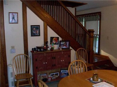 Dining Room Open Stairway