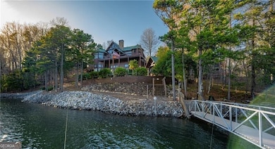 Extremely private home with 100+ acres of army corps land adjacent to home