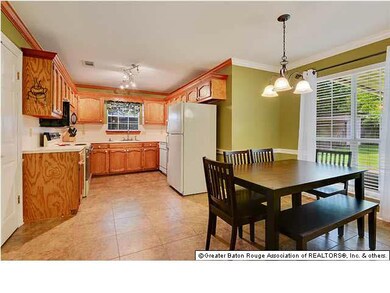 Spacious kitchen and breakfast area with large win
