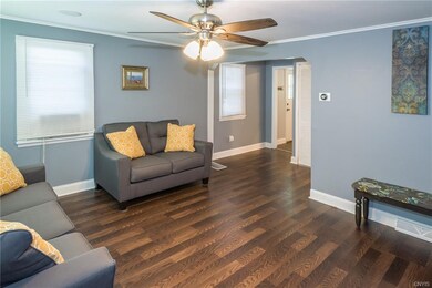From the flooring to the fresh paint to the light/
