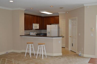 Kitchen with bar