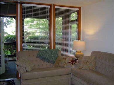 Living Room. Opens to screened porch