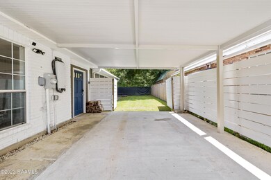 Carport/Double Gate Access