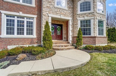 Gorgeous brick and stone exterior