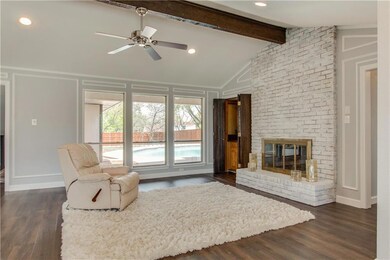 This airy and open living space has a wonderful vi