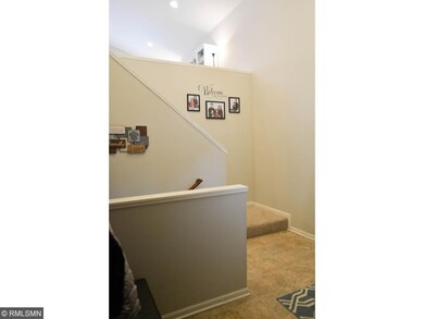 Foyer has vaulted ceiling!