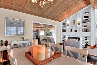 Notice custom finished vaulted ceilings and beauti