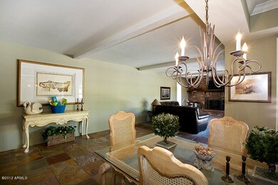 Dining Area Flows into Family room