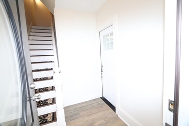 Shared front hall way