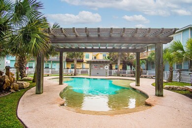 Multiple shallow areas for relaxing.