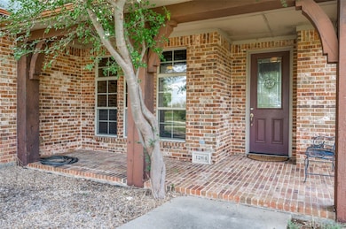 Front entry with covered porch