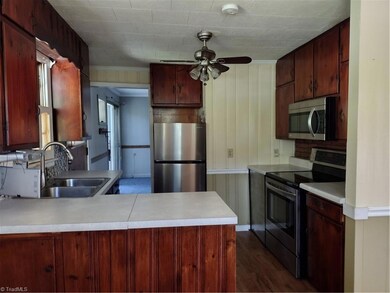 Different view of kitchen