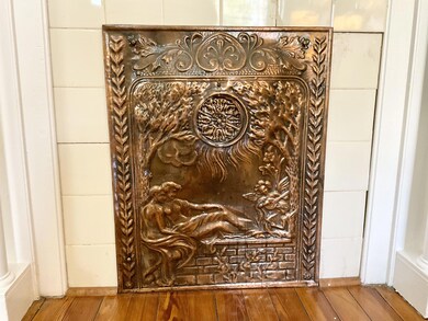 Foyer Fireplace Summer Cover