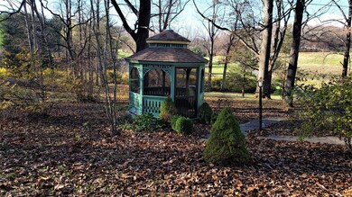 Gazebo with views in the background