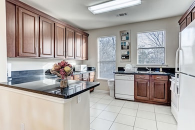 large kitchen with lots kitchen cabinet