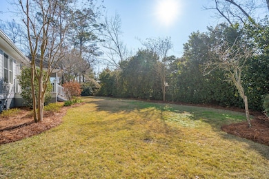 Spacious back yard area