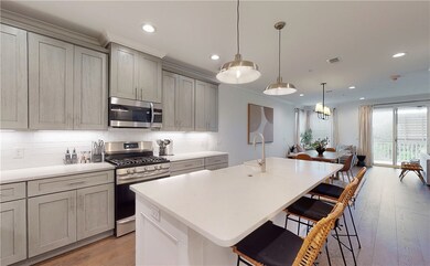 Contemporary style flows with the clean lines of t