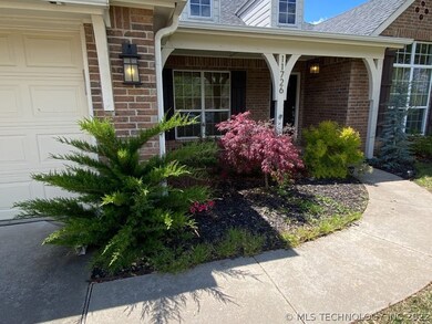Covered front porch